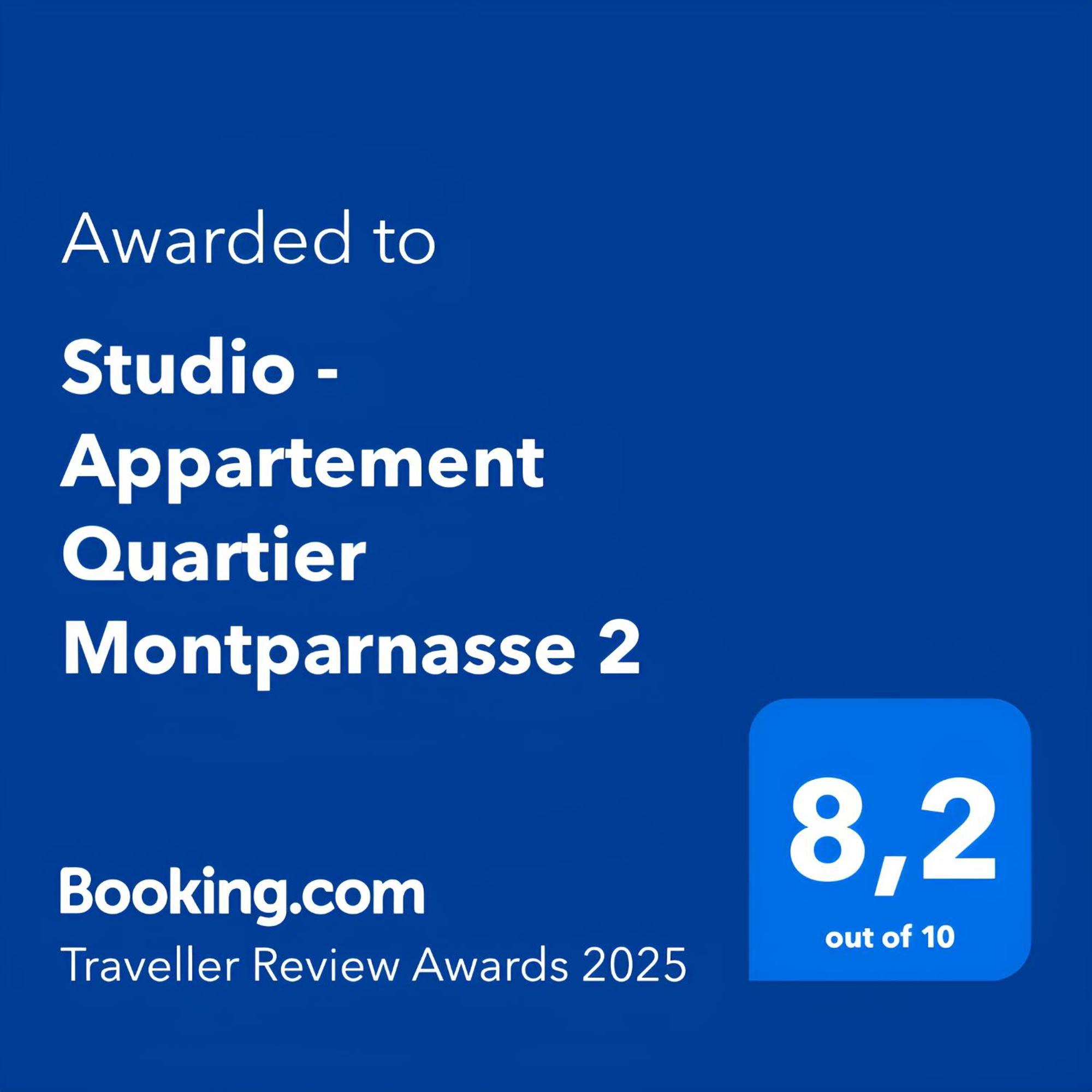 Studio - Appartement Quartier Montparnasse 2 Free Netflix Paris Dış mekan fotoğraf